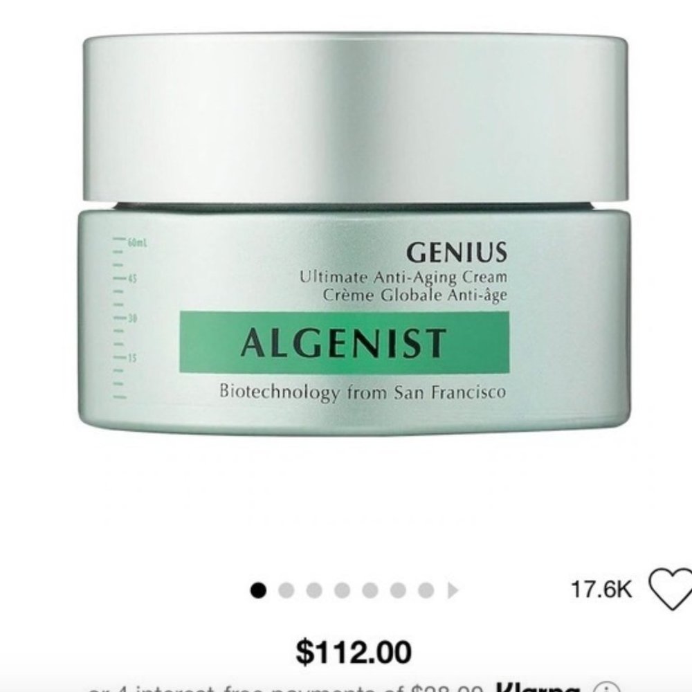 ALGENIST GENIUS ULTIMATE ANTI-AGING CREAM 2 oz.